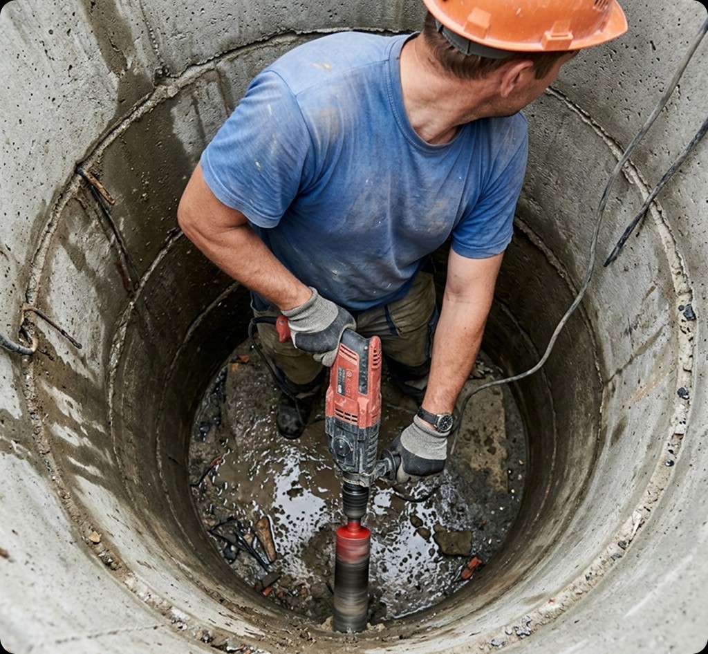 Ремонт колодцев