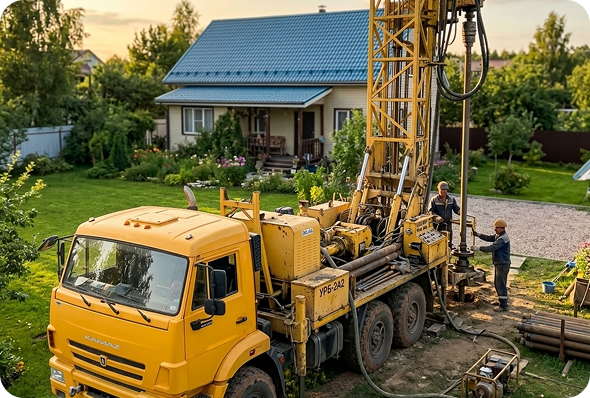 Бурение скважины в Москве